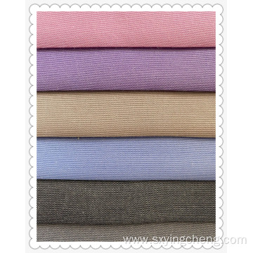 Polyester Cotton Yarn Dyed Oxford Shirting Fabric